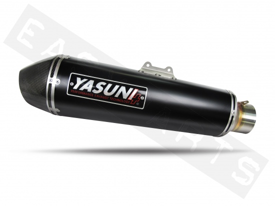 Silenziatore YASUNI Scooter Evo 4T Black Carbon MP3 500i '14-'16 E3